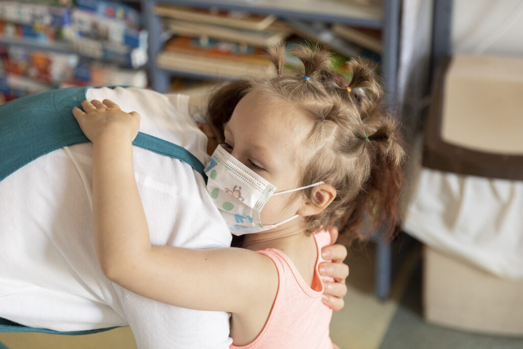 Enfant soin - (c) Institut Curie