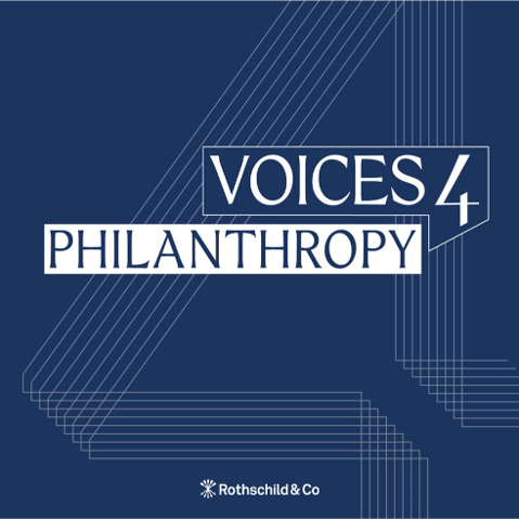 « Voices of Philantropy » – Le podcast de la fondation R&Co4Generations